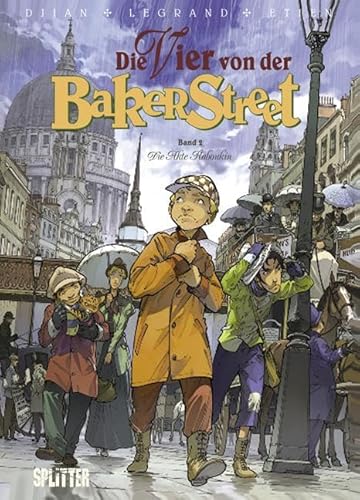 Die Vier von der Baker Street. Band 2: Die Akte Raboukin von Splitter Verlag