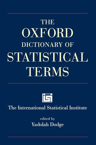 The Oxford Dictionary of Statistical Terms