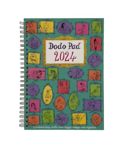 The Dodo Pad A5 Diary 2024 - Calendar Year Week to View Diary: A Diary-Organiser-Planner Book with space for up to 5 people/appointments/activities. UK made, sustainable, plastic free von Dodo Pad Ltd