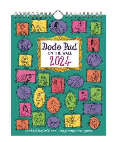 The Dodo Pad On The Wall 2024 - Calendar Year Wall Hanging Week to View Calendar Organiser: A Diary-Organiser-Planner Wall Book for up to 5 people/activities. UK made, sustainable, plastic free von Dodo Pad Ltd