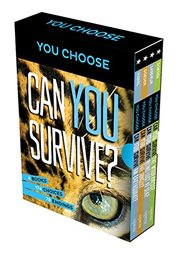 Can You Survive Boxed Set: Can You Survive an Earthquake? / Can You Survive Being Lost at Sea? / Can You Survive the Jungle? / Can You Survive the Wilderness? (You Choose)
