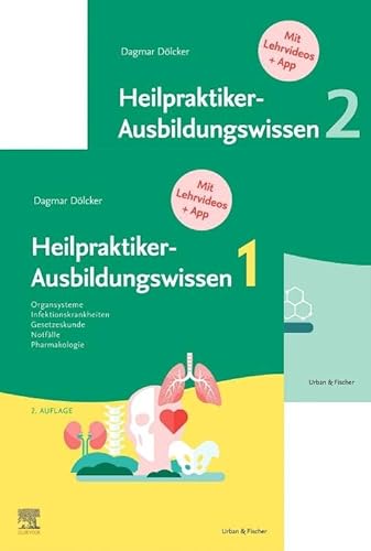 Dölcker, Set Heilpraktiker Ausbildungwissen Bd. 1 und 2 von Urban & Fischer Verlag/Elsevier GmbH