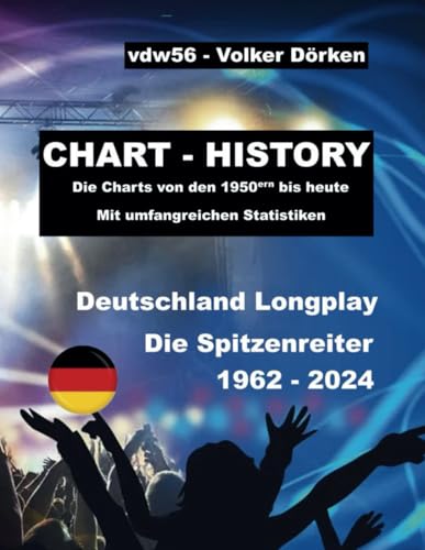 CHART-HISTORY: Die Nummer 1 – Alben von 1962 bis 2024: Deutschland Alben (Farbe)