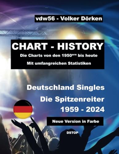 CHART-HISTORY: Die Nummer 1 – Hits von 1959 bis 2024 FARBE: Deutschland Singles (Stand 16.08.2024) von Independently published