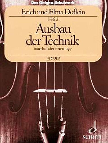 Das Geigenschulwerk 2 - Ausbau der Technik innerhalb der ersten Lage von Schott Music