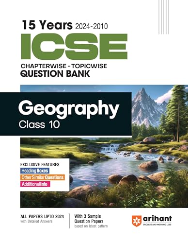 ICSE Chapterwise Geography 10th von Arihant Publication India Limited