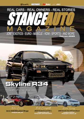 Stance Auto Magazine February 2025: The Tuner And Modified Car Magazine (Stance Auto 2025 Magazines, Band 5) von Independently published