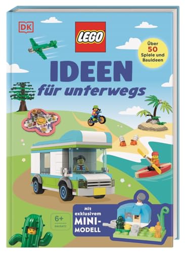 LEGO® Ideen für unterwegs: Über 50 Spiele und Bauideen. LEGO® Buch mit Bauanleitung und LEGO® Steinen für ein exklusives Mini-Modell. Für Kinder ab 6 Jahren von DK