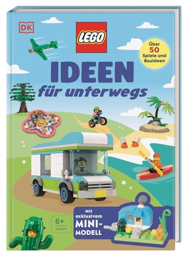 LEGO® Ideen für unterwegs: Über 50 Spiele und Bauideen. LEGO® Buch mit Bauanleitung und LEGO® Steinen für ein exklusives Mini-Modell. Für Kinder ab 6 Jahren