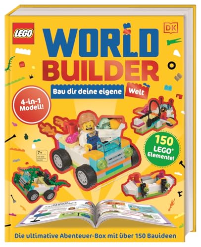 LEGO® World Builder: Die ultimative Abenteuer-Box mit über 150 Bauideen. Enthält 150 LEGO Steine für ein cooles 4-in-1-Modell, Minifigur und Buch von Dorling Kindersley Verlag
