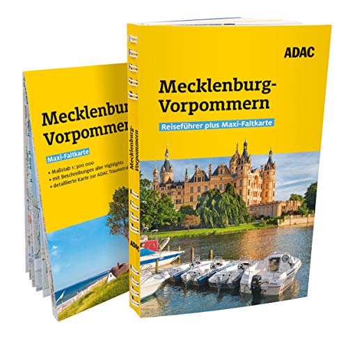 ADAC Reiseführer plus Mecklenburg-Vorpommern: Mit Maxi-Faltkarte und praktischer Spiralbindung von ADAC Reisefhrer