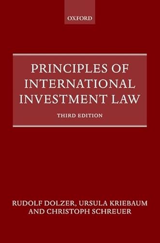 Principles of International Investment Law