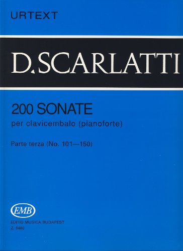 200 Sonate per clavicembalo (pianoforte) Parte terza (No. 101-150) 3