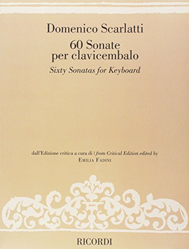 60 Sonate per clavicembalo von Ricordi