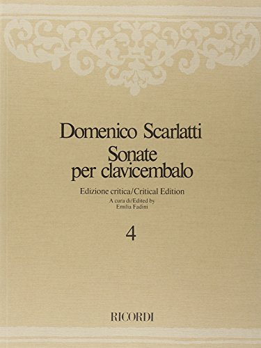 Sonate Per Clavicembalo - Volume IV von Ricordi