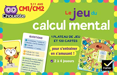 Chouette - Le jeu du calcul mental CM1-CM2: Avec un plateau de jeu et 120 cartes von HATIER