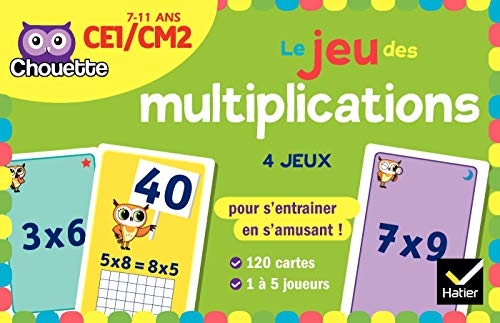 Le jeu des multiplications CE1 - CM2