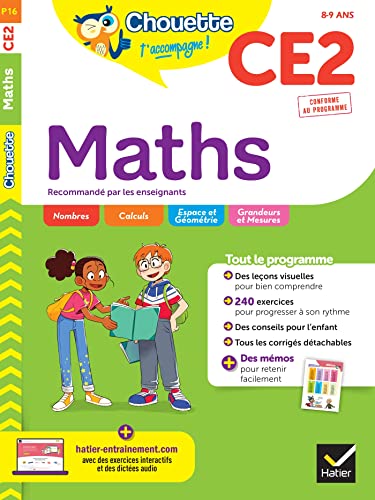 Chouette - Maths CE2: cahier d'entraînement recommandé par les enseignants von HATIER