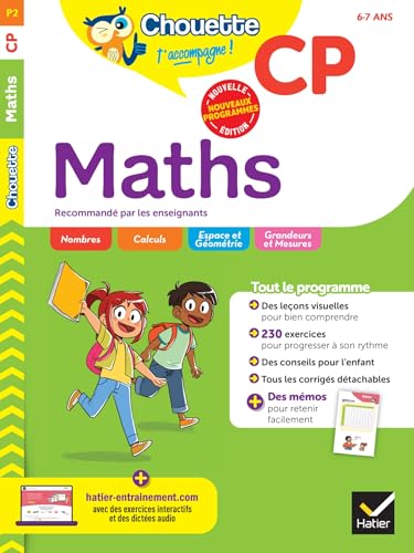 Chouette - Maths CP: cahier d'entraînement recommandé par les enseignants von HATIER