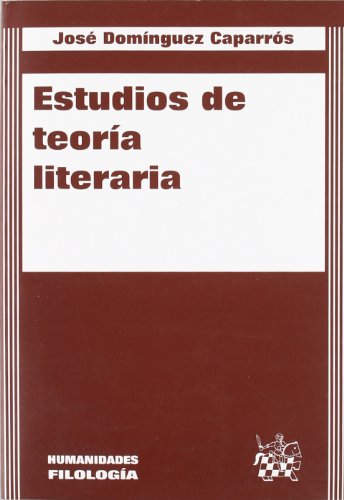 Estudios de teoría literaria