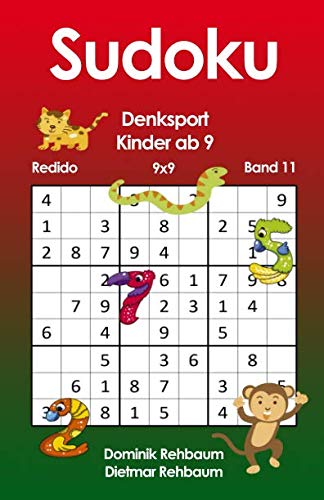Redido Sudoku Kinder ab 9 | Denksport | 9x9 | Band 11