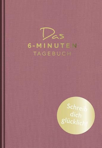 Das 6-Minuten-Tagebuch (granat): Das Original