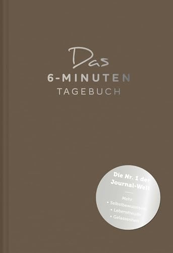 Das 6-Minuten-Tagebuch (pfefferbraun): Das Original