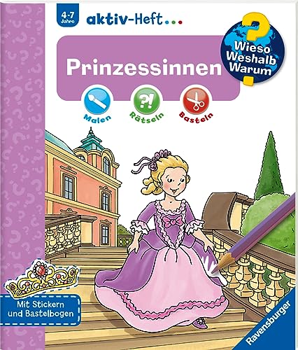 Wieso? Weshalb? Warum? aktiv-Heft: Prinzessinnen von Ravensburger Verlag