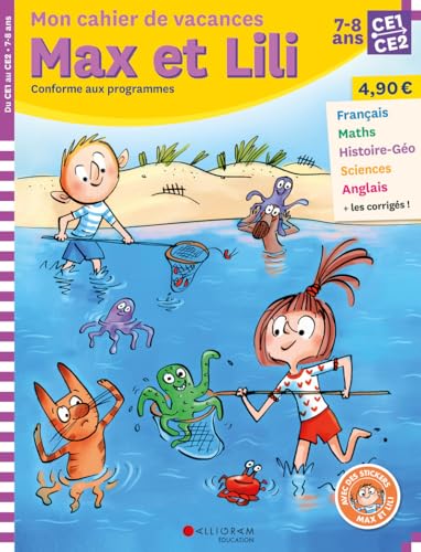 Mon cahier de vacances Max et Lili CE1-CE2