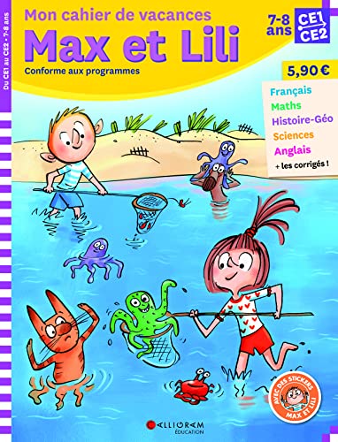 Mon cahier de vacances Max et Lili CE1-CE2 von CALLIGRAM EDUC