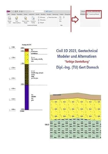 Civil 3D Version 2023 / Civil 3D 2023 Geotechnical Modeler und Alternativen " farbig für Anwender": 7. Buch, Civil 3D ergänzende Funktionen, Funktionserweiterung zur Information, Version 2023