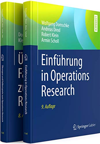 Lehr- und Arbeitsbuch Operations Research im Paket: Einführung in Operations Research; Übungen und Fallbeispiele zum Operations Research