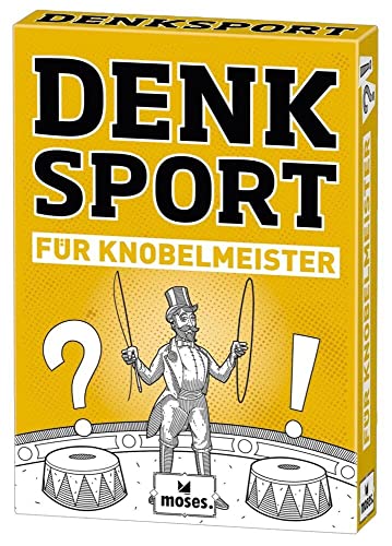 moses. Denksport für Knobelmeister l 50 Aufgaben und Rätsel für das Kopftraining zwischendurch l Für Kinder ab 12 Jahren und Erwachsene