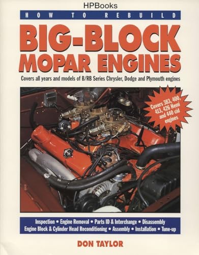 How to Rebuild Big-Block Mopar Engines: Covers All Years and Models of B/Rb Series Chrysler, Dodge and Plymouth Engines von HP Books