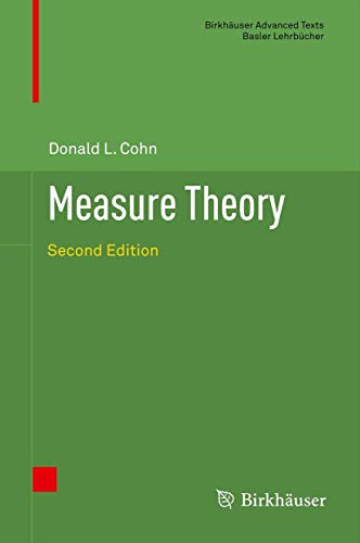 Measure Theory: Second Edition (Birkhäuser Advanced Texts Basler Lehrbücher) von Birkhäuser
