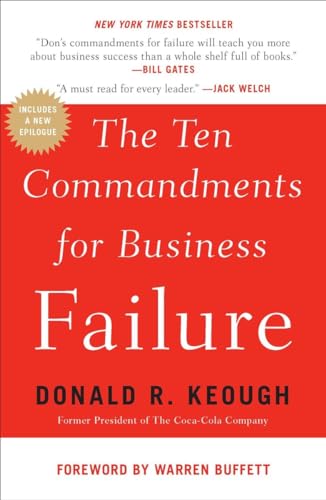 The Ten Commandments for Business Failure