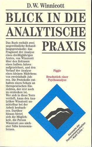 Blick in die analytische Praxis (Konzepte der Humanwissenschaften): Piggle. Bruchstück einer Psychoanalyse