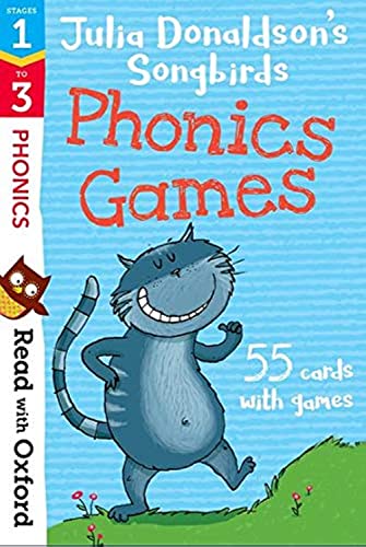 Read with Oxford: Stages 1-3: Julia Donaldson's Songbirds: Phonics Games Flashcards Read with Oxford: Stages 1-3: Julia Donaldson's Songbirds: Phonics Games Flashcards von Oxford University Press