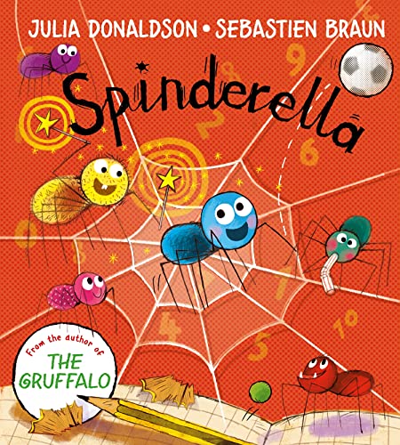 Spinderella board book: The perfect Halloween illustrated children’s picture book from the author of The Gruffalo and Tales From Acorn Wood! Spinderella board book: The perfect Halloween illustrated children’s picture book from the author of The Gruffalo and Tales From Acorn Wood!