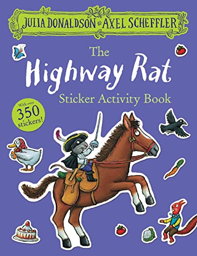 The Highway Rat Sticker Activity Book: Packed with mazes, dot-to-dots, word searches, colouring-in pages and more!