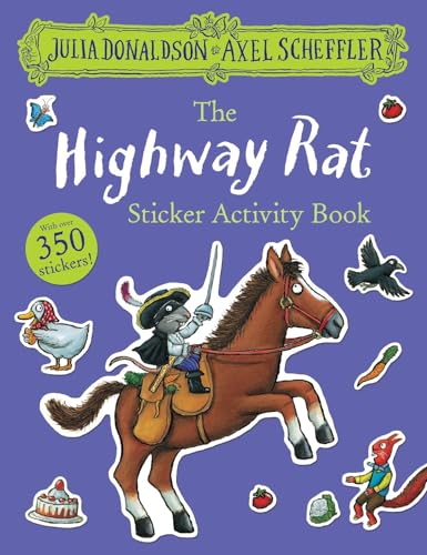 The Highway Rat Sticker Activity Book: Packed with mazes, dot-to-dots, word searches, colouring-in pages and more!