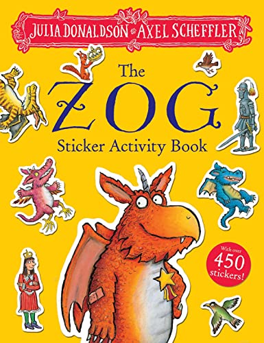 The Zog Sticker Activity Book: Packed with mazes, dot-to-dots, word searches, colouring-in pages and more!