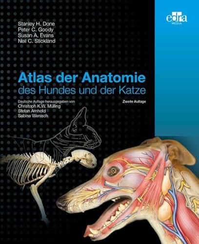 Atlas der Anatomie des Hundes und der Katze von Edra Media GmbH