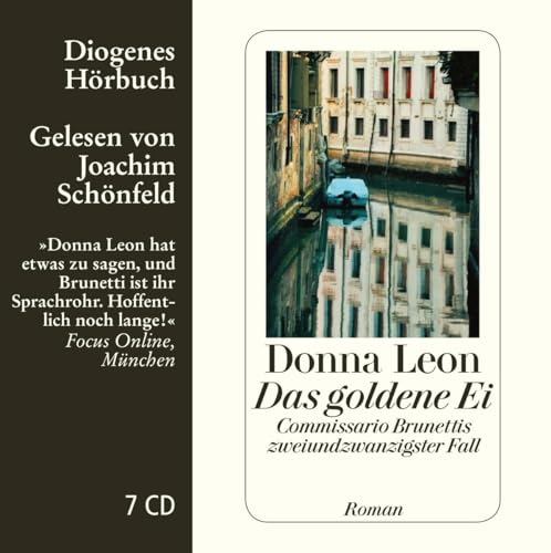 Das goldene Ei: Commissario Brunettis zweiundzwanzigster Fall (Diogenes Hörbuch) von Diogenes Verlag AG