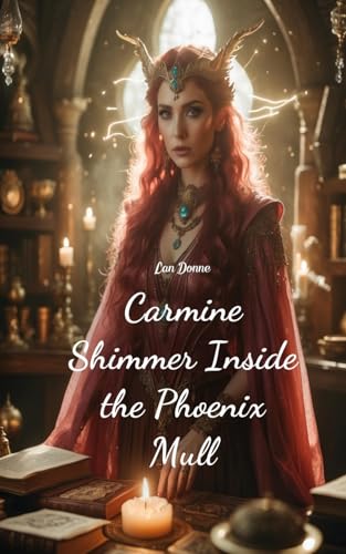 Carmine Shimmer Inside the Phoenix Mull von Swan Charm