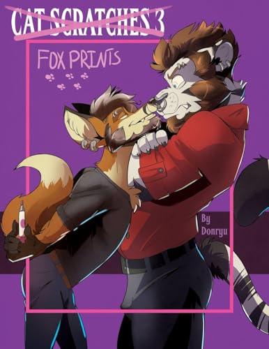Cat Scratches Artbook 3 Fox Prints von FurPlanet Productions