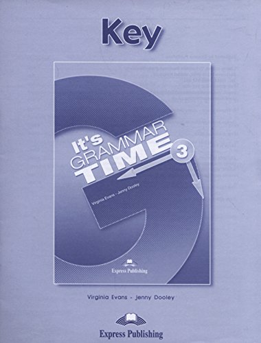 It's Grammar Time 3 Key