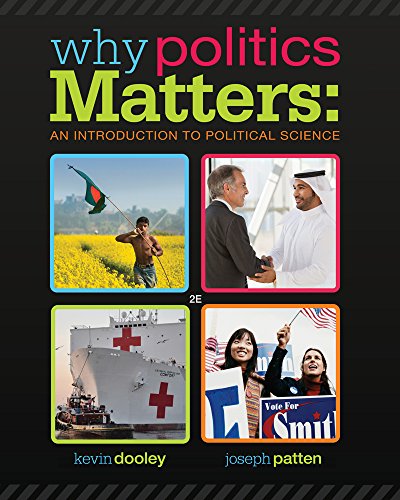 Why Politics Matters: An Introduction to Political Science von Cengage Learning