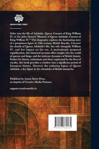 Memoir of Queen Adelaide, von Anson Street Press