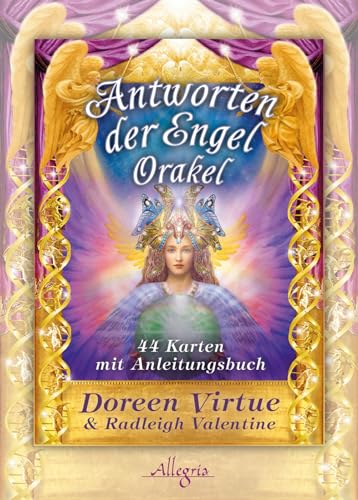 Antworten der Engel-Orakel: 44 Orakelkarten mit Anleitungsbuch | Das Doreen Virtue-Engeldeck - für alle Fans und Engel-Begeisterte von Allegria Verlag